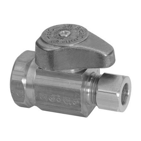 Brass Craft Service Parts 12x38CHR Straig Valve G2R12X CD